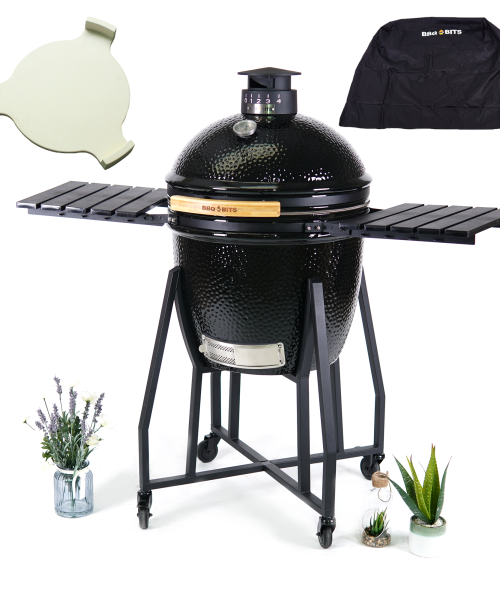Kamado X Classic BBQ Bundle Black